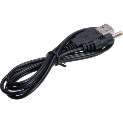 Hot sell 5V USB To DC 4.0x1.7 mm Power Charging Charger Cable Supply For Sony PSP for Sony PSP1000, PSP2000, PSP3000