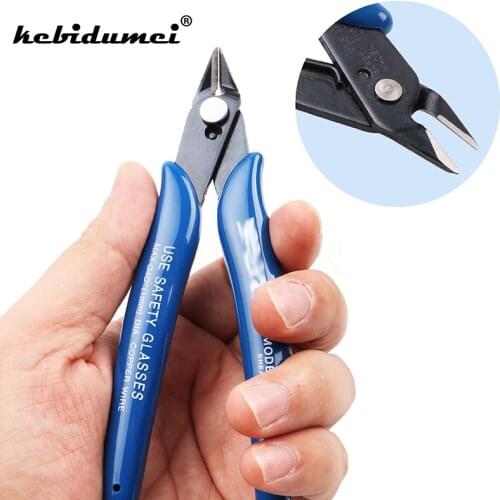 Kebidumei Stripping Pliers Tools Wire Side Cutters Cutting Side Hand Tools Practical Pliers Electrical Wire Cable Stripper Tools