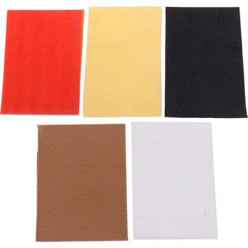 2mm Thick Doll Shoes Sole Material Handmade Cowhide Sole Kids Toys Birthday Gifts DIY Making Dolls Shoes Accessories