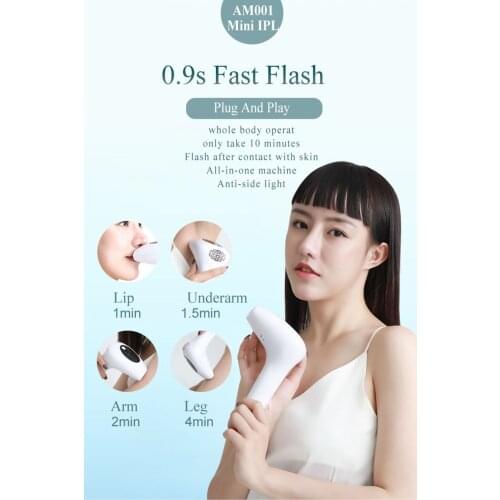 FREE GIFT IPL Laser Depilator 900000 flash professional permanent LCD laser hair removal women painless hair remover machine