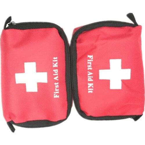 Small Emergency Kit Set Outdoor Car Gift First Aid Kit Outdoors Camping Survival Empty Bag