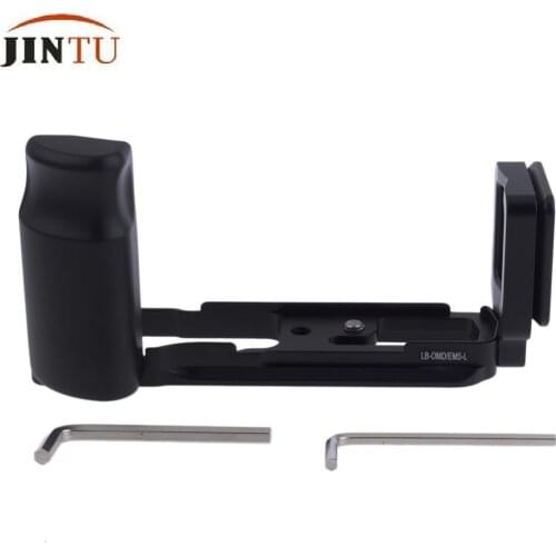 Metal Camera Hand Grip for Olympus OM-D E-M5 EM5 Mirrorless Digital Camera Arca-Swiss standard RRS lever-release clamp