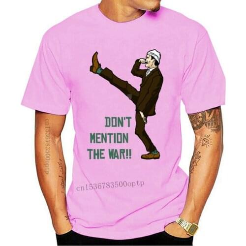 Men T-Shirts Fashion 2020 new Summer Basil Fawlty T-Shirt 100% Premium Cotton John Cleese Monty Python T shirt