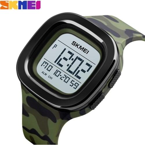Men Sport Watch Luxury SKMEI Watches Stopwatch Countdown Digital Watch 50Bar Waterproof Military Watch Clock relojes hombre
