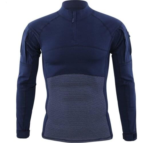 Hiking Shirt Long Sleeve Tactical Shirt 5XL Army Military Combat T-shirts Camping Hunting Cloth Outdoor Sport Shirts