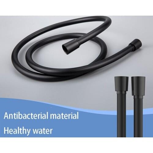 PVC 1.5m/60" High Pressure PVC Smooth Shower Soft Water Hose For Bath Handheld Shower Head