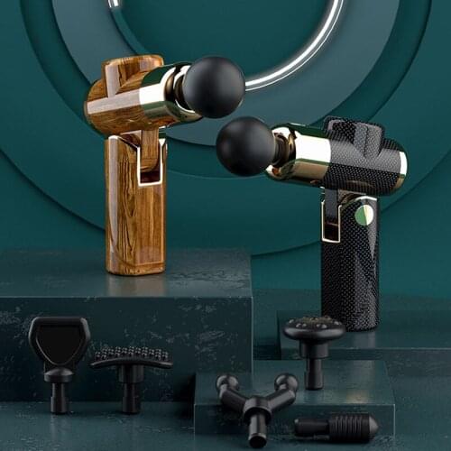 Speed Massage Gun Deep Tissue Percussion Pain Relief Body Neck Muscle Massag Exercising Relaxation Slim Shaping Fascia