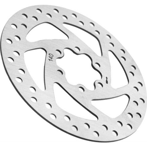 140mm Electric Scooter Brake Disk Stainless Steel Brake Disc Rotor Pad Parts E-scooter Skateboard Brake Disc Rotor