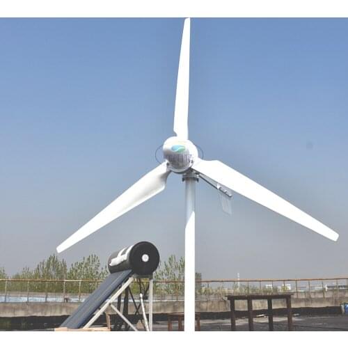 1kw windmill generator low start up wind speed with charge controller