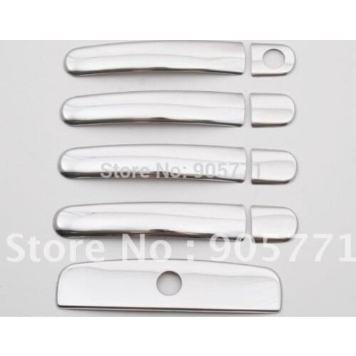 High Quality Triple Chrome Plated Door Handle Cover for VW Polo 9N3 5 DOORS