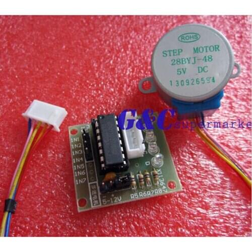 1PCS 12V Stepper Motor with ULN2003 Drive Test Module Board diy electronics