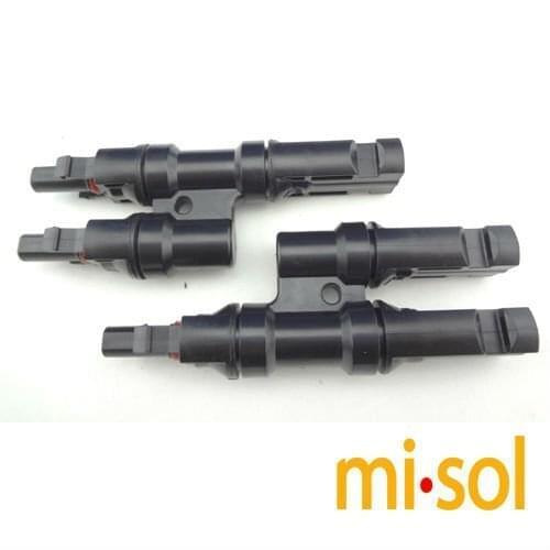 10pcs/lot of Parallel connector Adapter 1M2F+2M1F, TUV, T Branch Connector