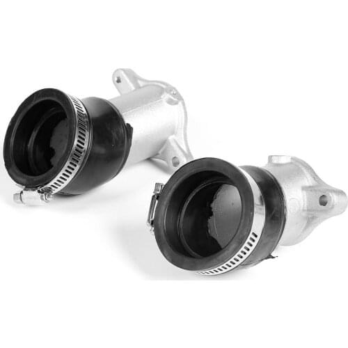 2pcs/set Motorcycle Carburetor Interface Intake Manifolds Excellent Rubber and Aluminum Process Adapter for Honda CX500 All