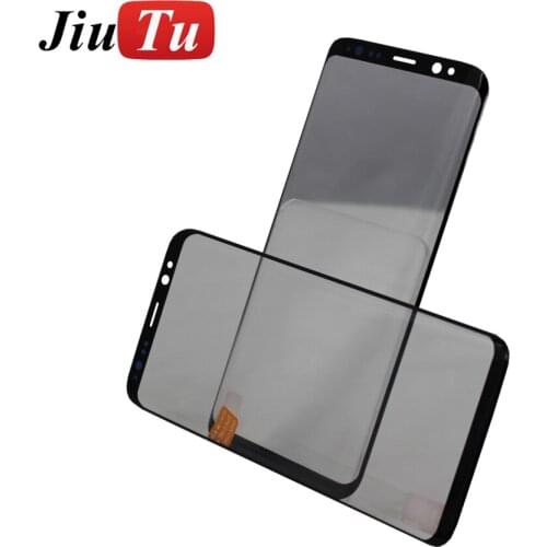 5pcs/Lot Front Glass With OCA Film For Samsung Galaxy S8 G950 G950F Plus S9 Note 10 S20 Touch Panel Replacement