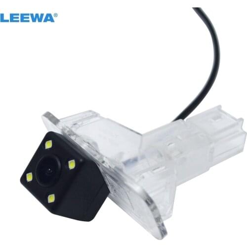 LEEWA HD Waterproof Car CCD Backup Rear View Camera For Dongfeng fengshen AX7/A30 Reversing Park Camera #5515