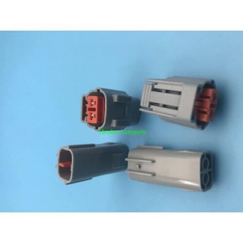 Free shipping 5sets 2pin sumitomo DL sealed series 2.3mm(090) waterproof male female connectors 6195-0006 6195-0003