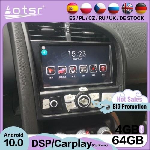 Carplay Multimedia Car Stereo Android For Audi R8 V8 V10 2007 2008 2009 2010 2011 2012 2013 2014 GPS Navi Radio Player Head Unit