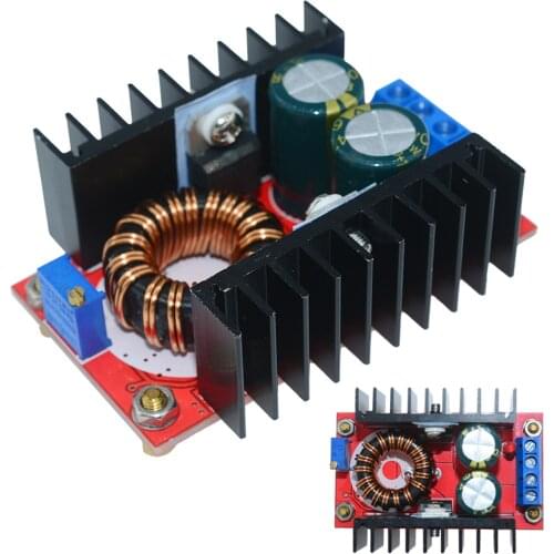 DC-DC Boost Converter Board Module 100W/120W/150W Adjustable Static Power Supply Voltage Regulator Step Up Module 5V