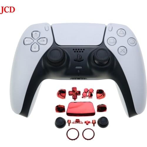 JCD Gamepad Replacement Button For PS5 Controller Button Joystick Replacement Shell Gamepad Shell Replacement Parts Set