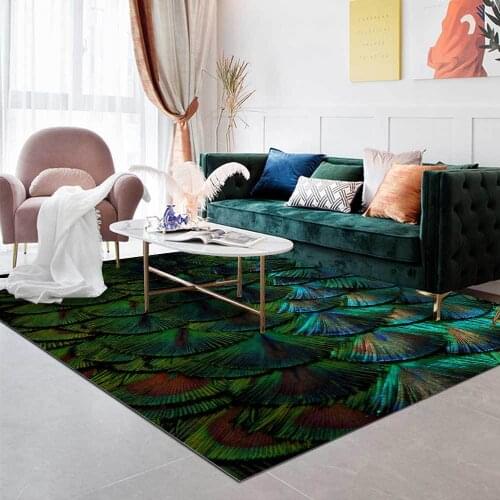 3D Dream Feather Pattern printed Carpets For Living Room Bedroom Large Area Rugs Home Decoration Big Floor Rug Coffee Table Mats