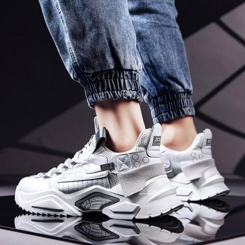 Fashion breathable casuales Casual comfortable male for sneaker fashion summer man 2020 39 causal black Mens Men Shoes trainers