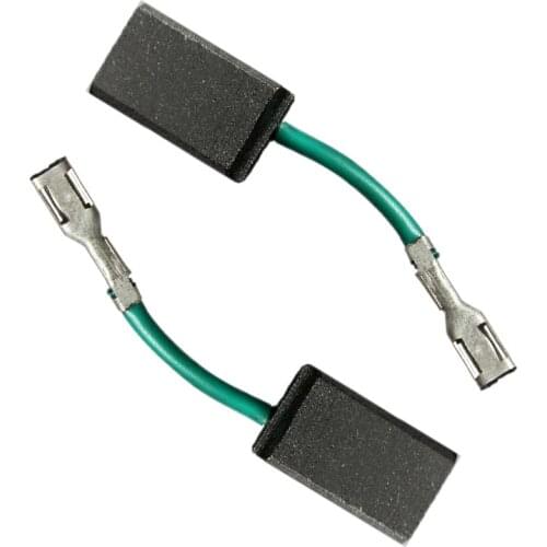 2pcs 16mm Motor Carbon Brushes Set Compatible Copper Wire Brushes for Angle Grinder GWS 1400/GWS 14-125 CE CI CIE CIT