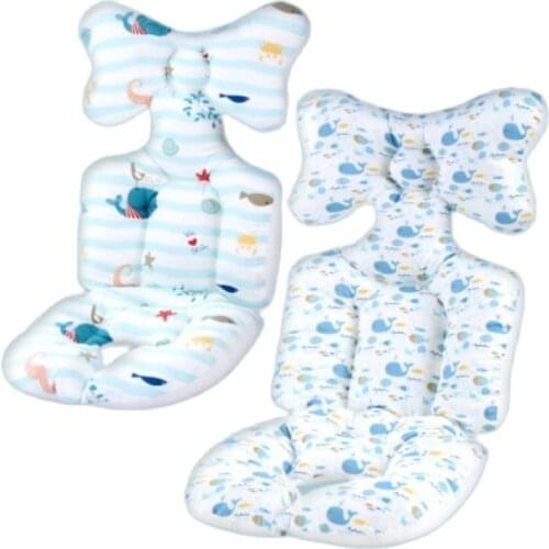 Baby Stroller Cotton Pad Cushion Childrens Baby Dining Chair Pad Thickened Double-sided Suitable For Four Seasons Changing Pad