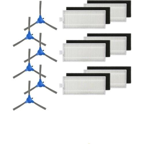 Robot Side Brush HEPA Filter for Coredy R650 Robotic Vacuum Cleaner Parts Accessories Brush Filter Replacement