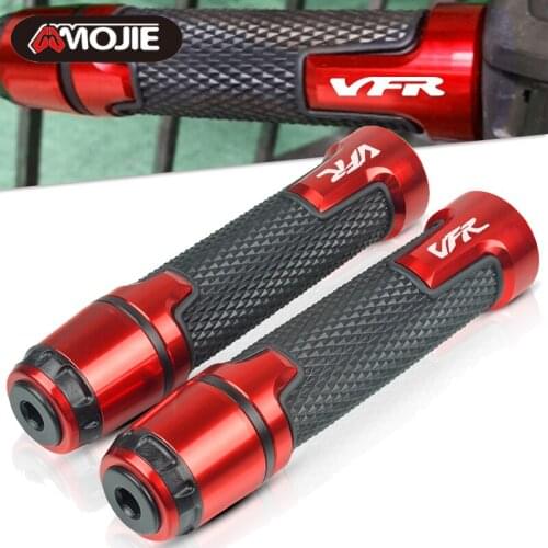 7/8'' 22mm Motorcycle knobs Handle ends Grips Bar Hand Handlebar for HONDA VFR 400 VFR800 VFR1200 VFR 400 800 1200 2002 - 2020