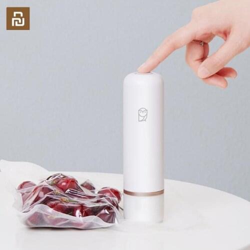 Youpin Miaomiaoce Handheld vacuum rod Vacuum Intelligent One-button Shut-off Automatic Manual Moisture-proof Preservation