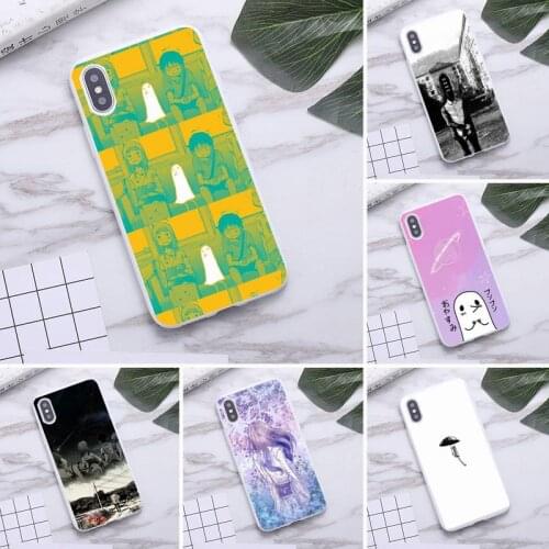 Goodnight Punpun Phone Case For iphone 12 11 Pro Max Mini XS 8 7 6 6S Plus X SE 2020 XR Candy white Silicone cover