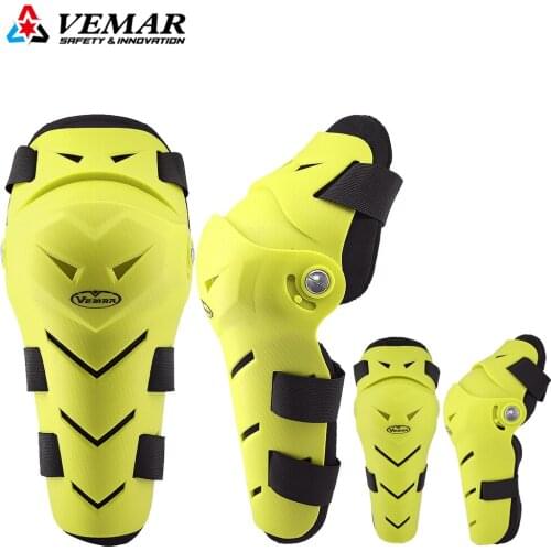 Carbon Fiber Motorcycle Protective Gear Motocross MTB BMX DH Bike Sports Motorcycle Knight Elbow & Knee Pads Protection Guard