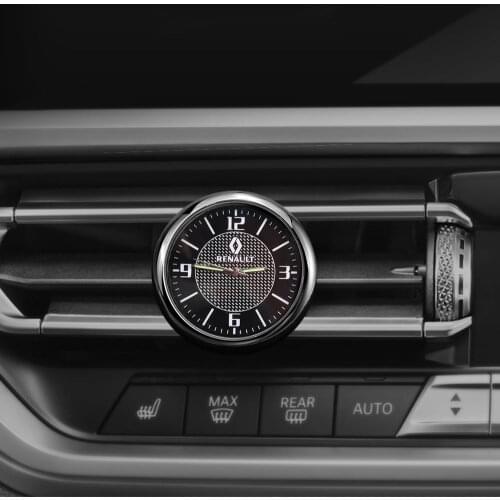 1PCS Car Clock Auto Watch Dashboard Digital Clock Accessories For Renault Megane 3 4 Clio 4 Captur Duster Euro Kangoo Express