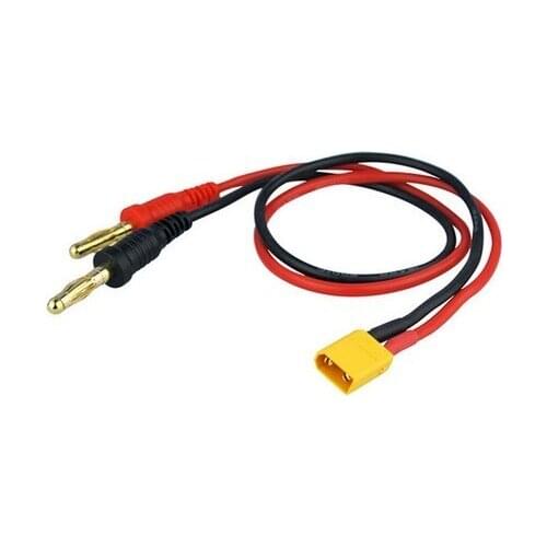 1pcs RC Battery Charge XT30 to 4.0mm Banana Plug 12AWG 20cm Cable Connector for RC Helicopter Quadcopter Lipo Battery