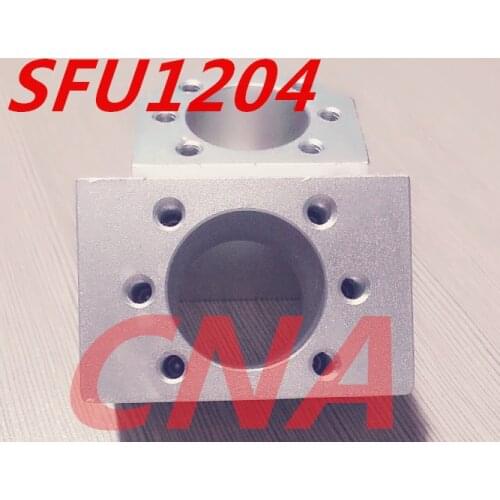 3pcs SFU1204 Ballscrew Nut Housing Aluminium Mounting Bracket For CNC Ballscrew Ballnut