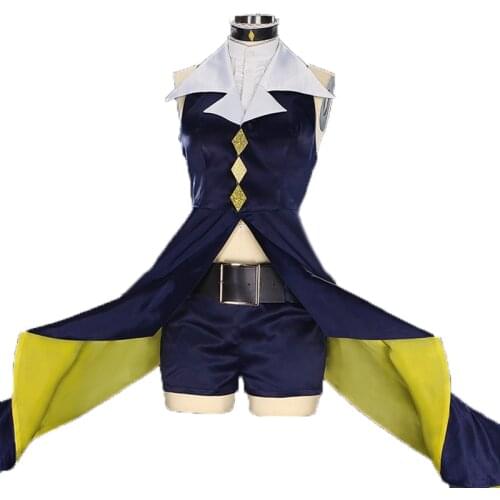 Anime Shugo Chara Tsukiyomi Utau Morph Uniform Cosplay Costume Full Set with socks and gloves For Women Halloween