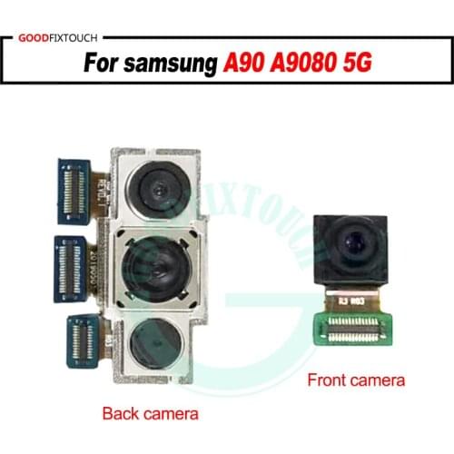 For samsung SM-A90 A90 A9080 5G Back Rear Camera with front small camera