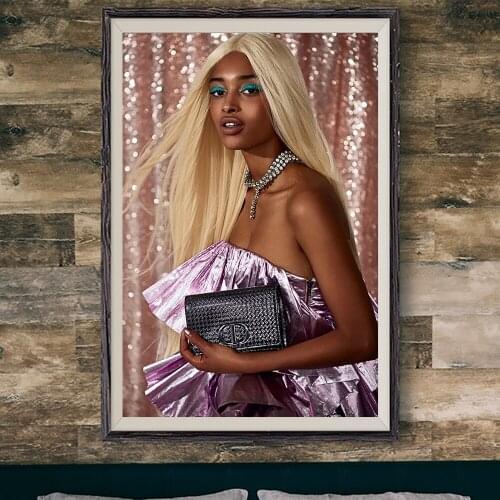 E067 Amy Sarr Sexy Model Movie Star Wall Silk Cloth Poster Art Home Decoration Gift