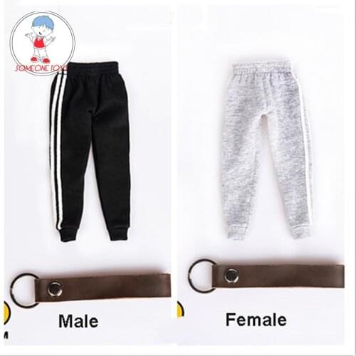 1/6 Scale Men Women Figure Sport Pants Sweatpants TYM031 for 12 Inches Body Figures