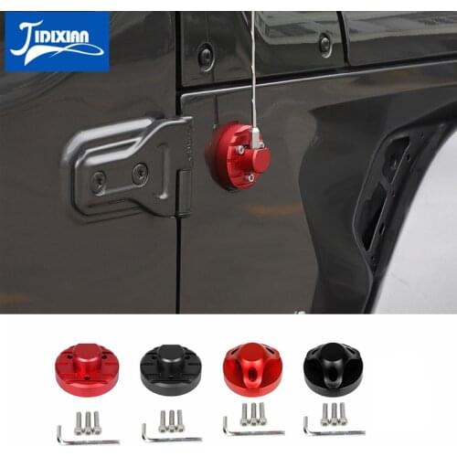 JIDIXIAN Radio Antenna Base Decoration Cover for Jeep Wrangler JK JL for Jeep Gladiator JT 2007-2018 2019 2020 2021 Accessories