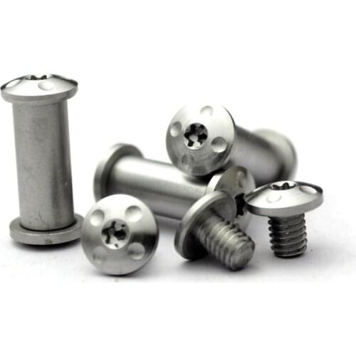 2 sets Diy Knife screw Making knife Handle rivet 416J steel 7mm 16 size