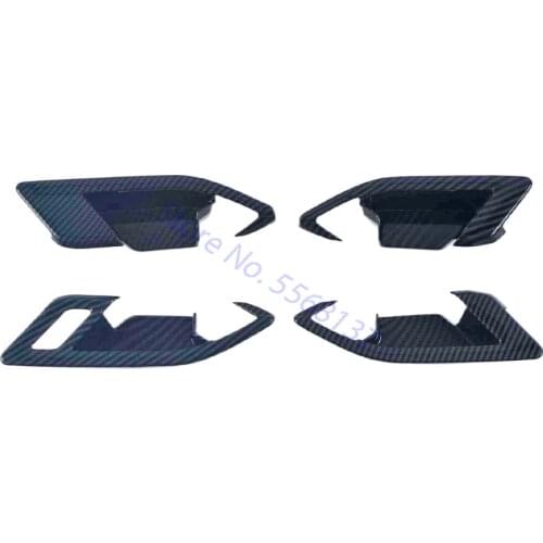 For Volkswagen VW Golf 8 MK8 R 2021 2022 Door Handle Bowl Cover Trim Stickers ABS Chrome Interior Accesories