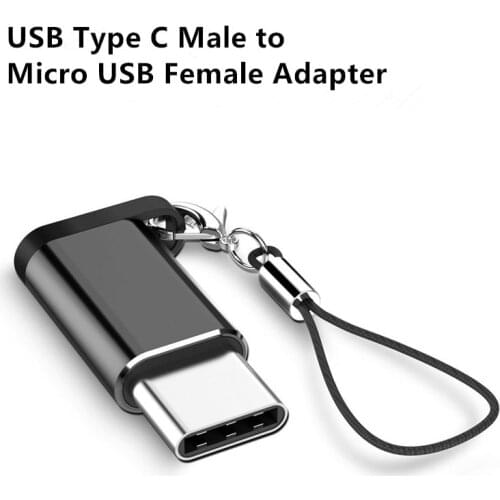 USB Type C Male to Micro USB Female Adapter USB Type-C Support OTG For Xiaomi 4C /LeTV /Huawei /HTC Oneplus LG Tablet