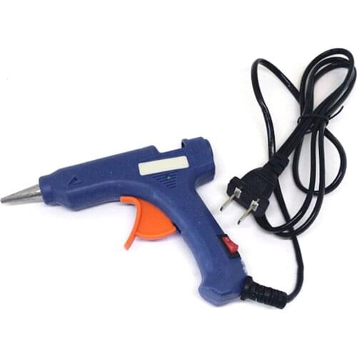 New 20W Mini Hot Melt Glue Gun High Temperature Melting Tool Electric Guns Repair Tool Flexible Trigger for DIY Craft & Sealing