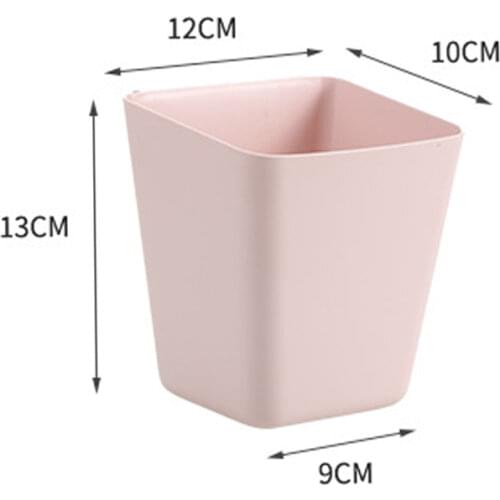 Plastic Mini Shelf Hanging Basket Storage Box Container Small Shelf Classification Kitchen Bathroom Toothbrush Storage Bucket