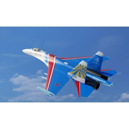 RC Jet Plane Twin 64mm Su27 Avion Model PNP
