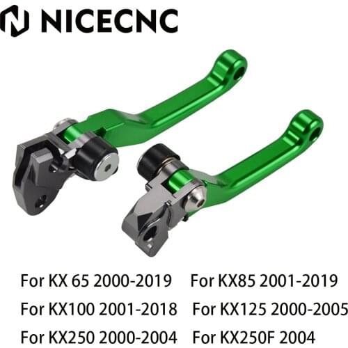 NICECNC Brake Clutch Lever for Kawasaki KX125 00-08 KX250 00-08 KX250F 04-18 KX450F 06-18 KX 125 250 250F 450F 65 85 100 500 KXF