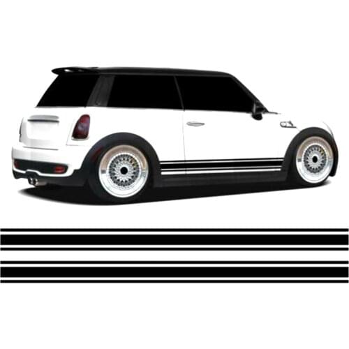 Side Stripe Stickers Graphics Vinyl Decals For Audi BMW Ford Volkswagen Toyota Mercedes Honda