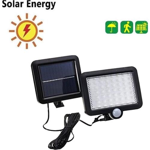 Waterproof Solar Lamp PIR Motion Sensor Wall Light Outdoor Solar Light Energy Saving Street Yard Path Home Garden Security Lamp
