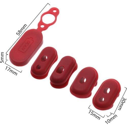 Charge Port Waterproof Cover Case Dust Plug For Xiaomi Mijia M365 and Pro Electric Scooter 1S Pro 2 Scooter Rubber Plug Parts